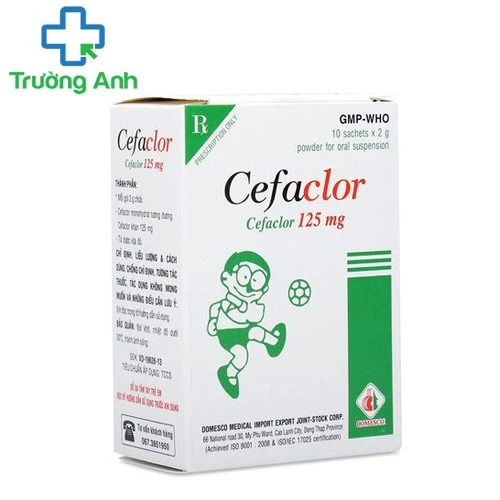 Cefaclor 125mg MD Pharco (bột) - Thuốc trị nhiễm khuẩn