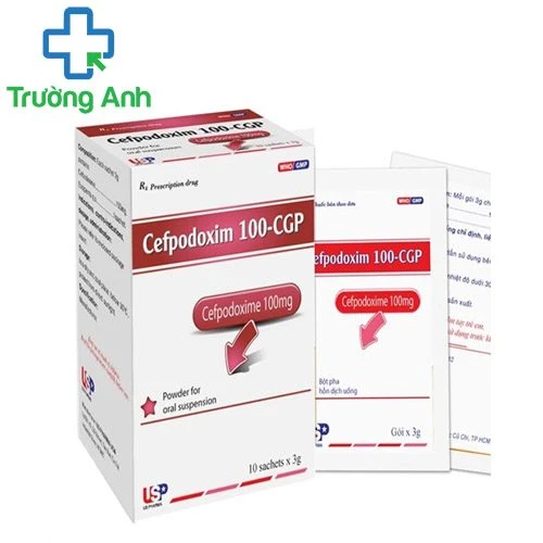 Cefpodoxim 100-CGP USP (bột) - Thuốc chống viêm, kháng khuẩn hiệu quả