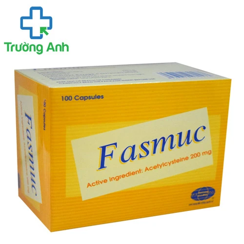 Fasmuc - Thuốc làm tiêu chất nhày trong phế quản hiệu quả