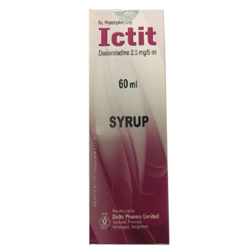 Ictit syrup - Thuốc điều trị viêm mũi dị ứng theo mùa hiệu quả