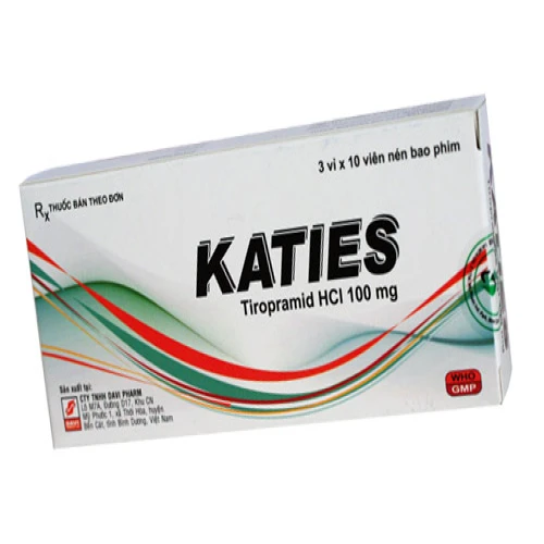 Katies - Thuốc điều trị cơn co thắt, đau quặn của Davipharm