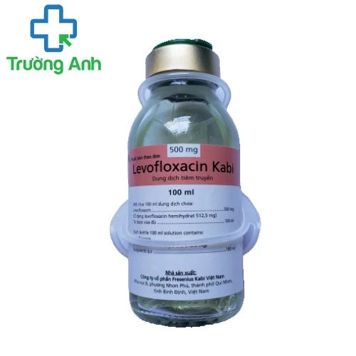 Levofloxacin Kabi 500mg/100ml - Thuốc chống nhiễm khuẩn hiệu quả