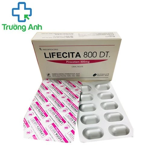 Lifecita 800 DT - Thuốc điều trị tổn thương não của Pharbaco