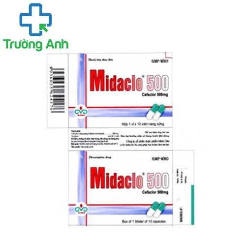 Midaclo 500 MD Pharco - Thuốc điều trị nhiễm khuẩn hiệu quả