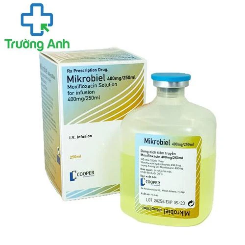 Mikrobiel 400mg/250ml - Thuốc chống nhiễm khuẩn của Cooper