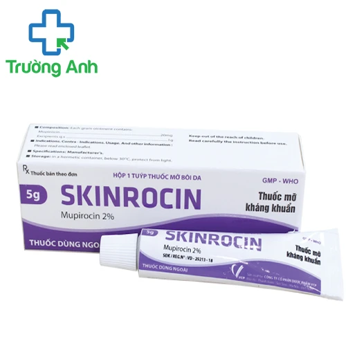 Skinrocin - Thuốc bôi điều trị nhiễm khuẩn da hiệu quả