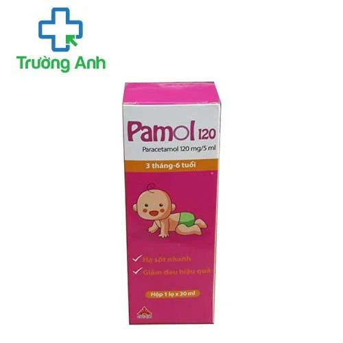 Pamol 120 CPC1HN (lọ 30ml) - Thuốc giảm đau hạ sốt cho trẻ em