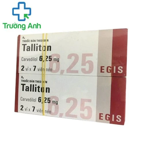 Talliton 6.25mg - Thuốc điều trị tăng huyết áp của Hungary