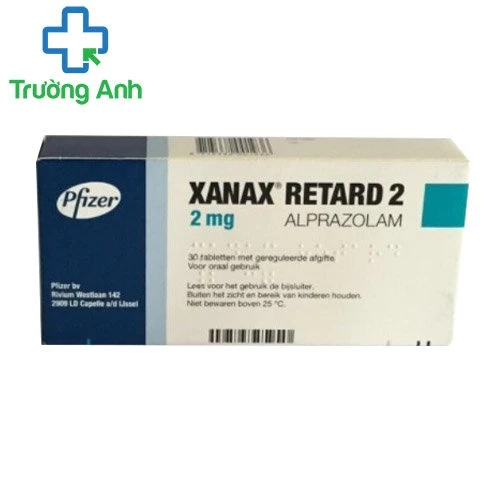 Xanax 2mg - Thuốc chống trầm cảm. lo âu của Pfizer