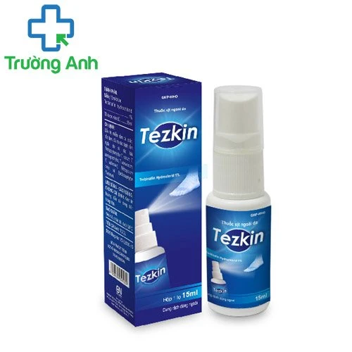 Thuốc xịt ngoài da Tezkin - Thuốc trị nhiễm nấm da hiệu quả