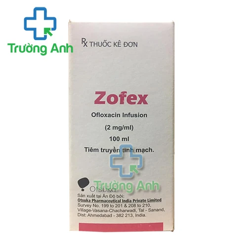 Zofex 2mg/ml 100ml Otsuka - Thuốc trị nhiễm khuẩn của Ấn Độ