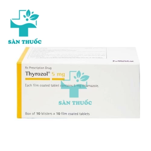 Thyrozol 5mg-10mg - Thuốc điều trị bệnh cường giáp hiệu quả