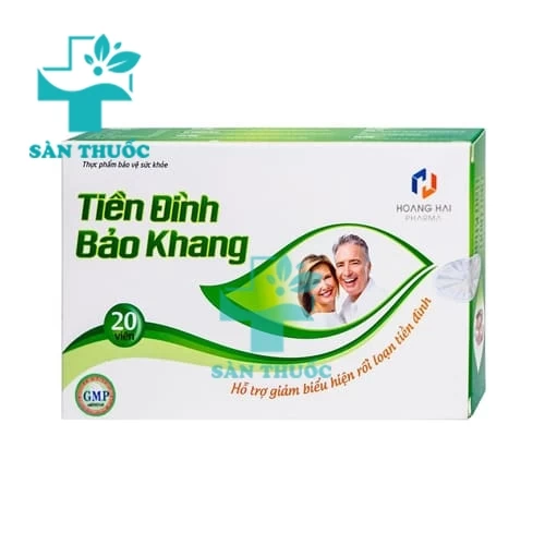 Tiền đình Bảo Khang - Hỗ trợ tăng cường tuần hoàn não hiệu quả
