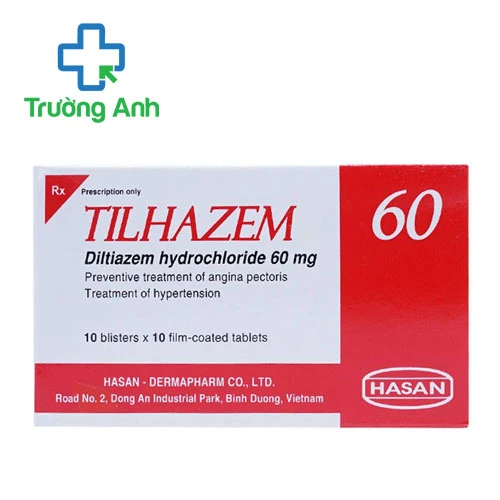 Tilhazem 60 - Thuốc điều trị đau thắt ngực của Hasan