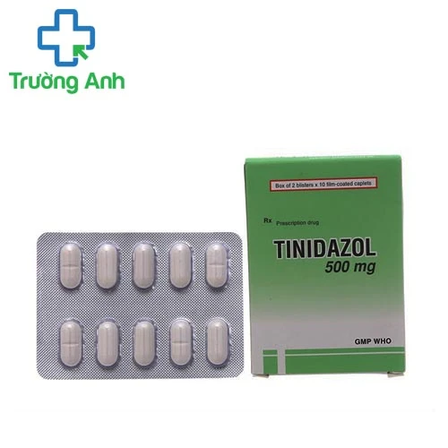 Tinidazol 500mg Bidiphar - Thuốc điều trị nhiễm khuẩn hiệu quả