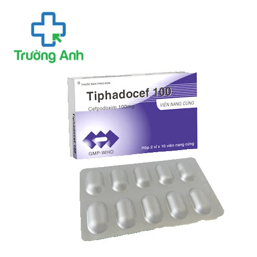 Tiphadocef 100 (viên) - Thuốc trị nhiễm khuẩn của Tipharco