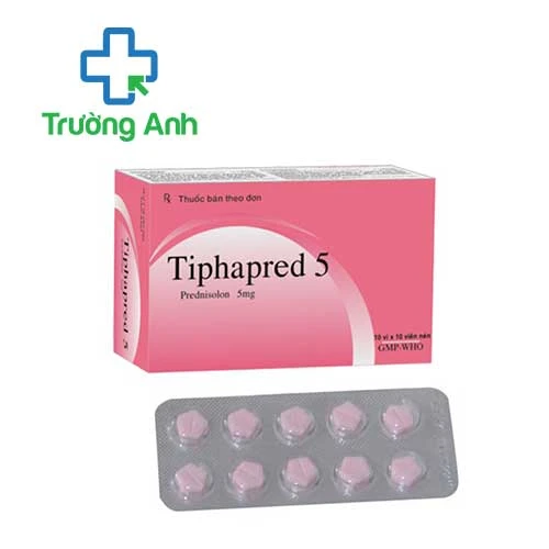 Tiphapred 5 Tipharco- Thuốc chống viêm, ức chế miễn dịch hiệu quả