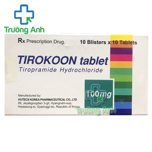 Tirokoon Tablet - Thuốc điều trị co thắt dạ dày ruột hiệu quả