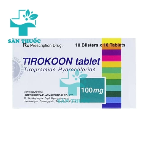 Tirokoon Tablet - Thuốc điều trị co thắt dạ dày ruột hiệu quả