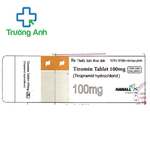 Tiromin Tablet 100mg - Thuốc điều trị đau co giật cấp hiệu quả