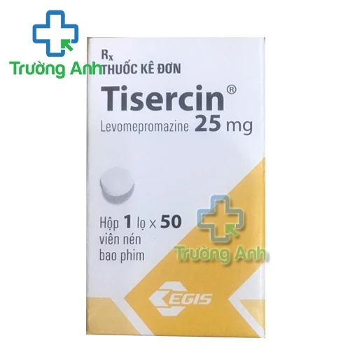 Tisercin 25 - Thuốc điều trị rối loạn tâm thần hiệu quả
