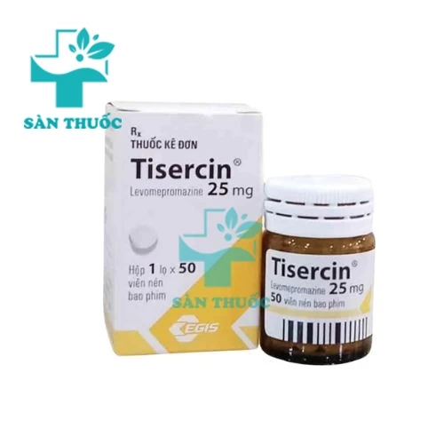 Tisercin 25 - Thuốc điều trị rối loạn tâm thần hiệu quả