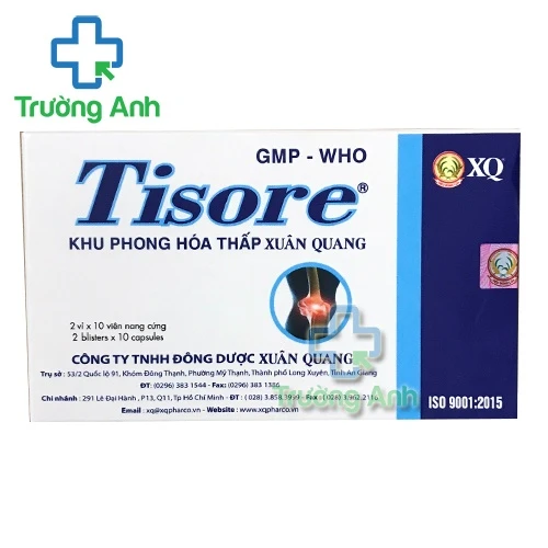 Tisore - Thuốc điều trị đau cơ xương khớp hiệu quả