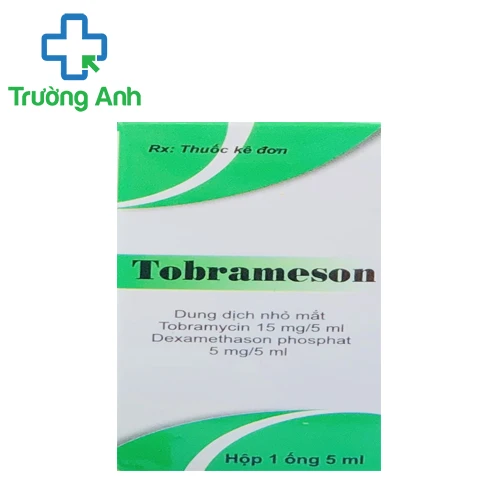 Tobrameson - Thuốc điều trị viêm giác mạc, đau mắt hột hiệu quả