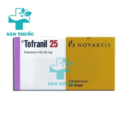 Tofranil 25mg Novartis - Thuốc chống trầm cảm hiệu quả
