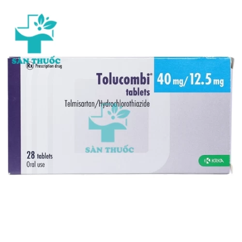 Tolucombi 40mg/12.5mg - Thuốc điều trị tăng huyết áp của Slovenia