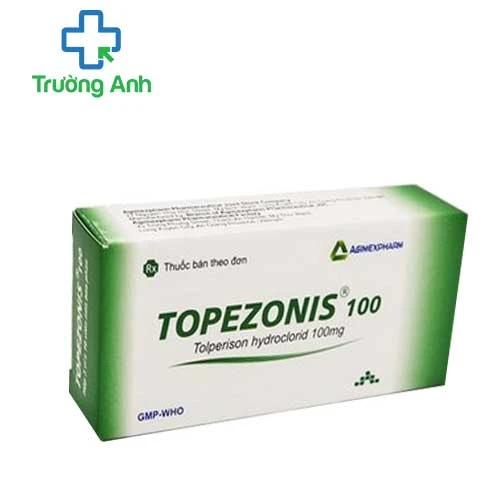 Topenzonis 100 - Thuốc điều trị co cứng cơ sau đột quỵ hiệu quả
