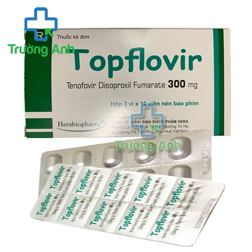 Topflovir 300mg - Thuốc điều trị nhiễm HIV hiệu quả của Hera