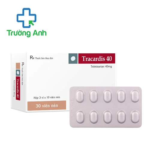 Tracardis 40 TV.Pharm - Thuốc điều trị tăng huyết áp