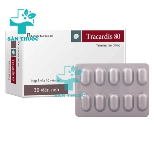 Tracardis 80 TV.Pharm - Thuốc điều trị tăng huyết áp hiệu quả