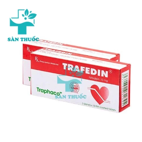 Trafedin 10mg - Thuốc tim mạch hiệu quả