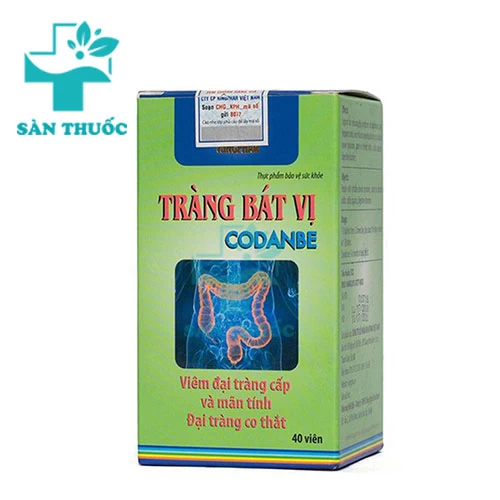 Tràng Bát Vị Codanbe Kingphar- Hỗ trợ điều trị chứng viêm đại tràng