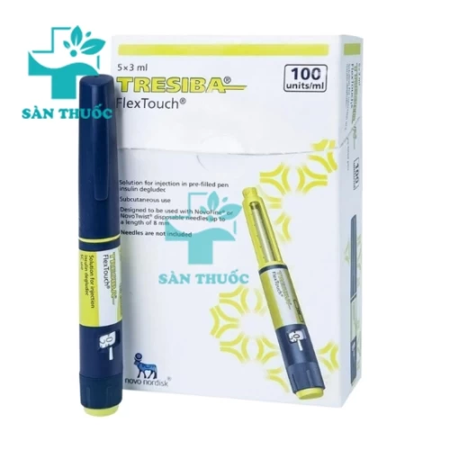 Tresiba Flextouch 100U/ml Novo - Thuốc điều trị tiểu đường