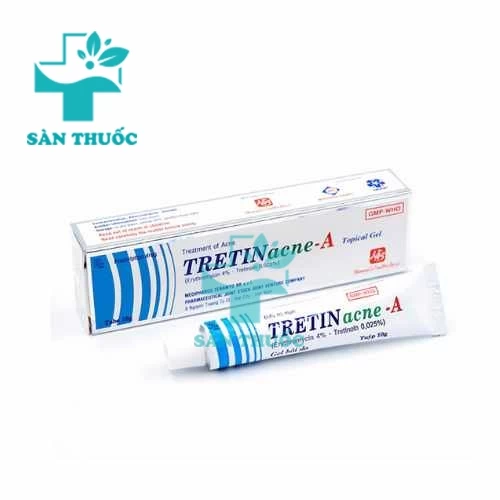 Tretinacne - A Medipharco - Thuốc điều trị mụn trứng cá dạng bôi