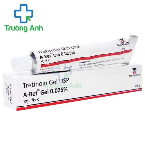 A-Ret Gel 0.025Menarini (Tretinoin) - Thuốc điều trị mụn trứng cá của Ấn Độ