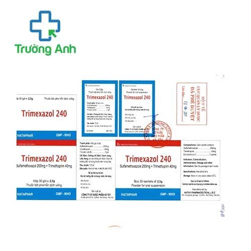 Trimexazol 240- Thuốc điều trị nhiễm khuẩn hiệu quả của Hataphar