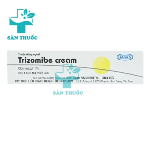 Trizomibe cream 15g - Thuốc bôi trị nấm Candida hiệu quả