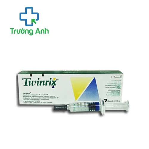 Twinrix 1ml Glaxo SmithKline - Vaccine phòng viêm gan A và B