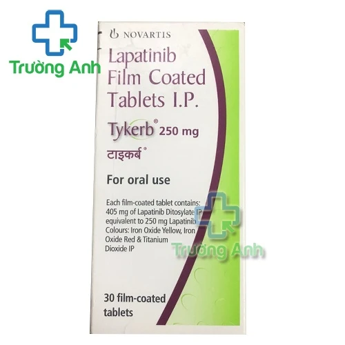 Tykerb 250mg - Thuốc điều trị bệnh ung thư vú của Novartis