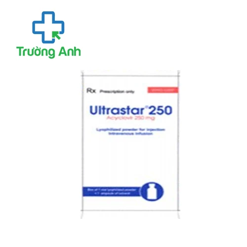 Ultrastar 250 Pharbaco - Thuốc điều trị nhiễm Herpes simplex
