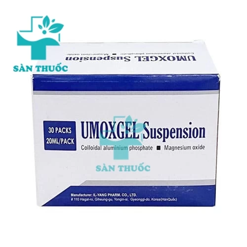 Umoxgel Suspension - Thuốc điều trị đau dạ dày của Hàn Quốc