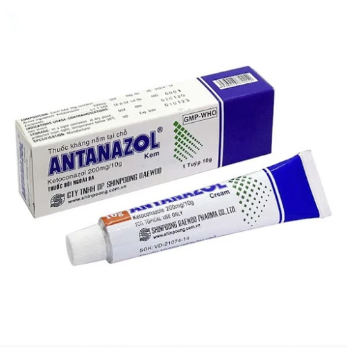 Antanazol cream 10g - Thuốc điều trị bệnh nấm ngoài da hiệu quả