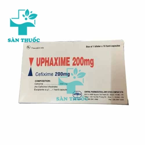 Uphaxime 200mg TW25 - Thuốc điều trị nhiễm khuẩn nhẹ