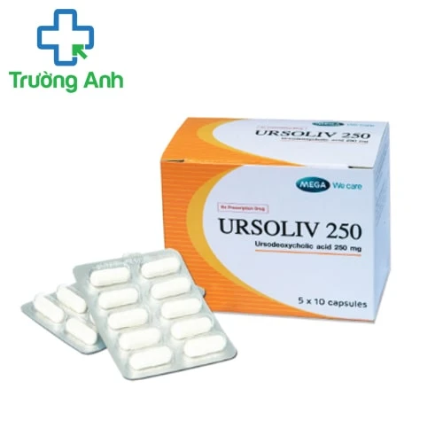 Ursoliv 250 Mega - Thuốc điều trị xơ gan mật hiệu quả