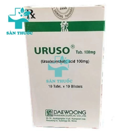 Uruso 100mg - Thuốc giúp điều trị các bệnh lý ở gan hiệu quả