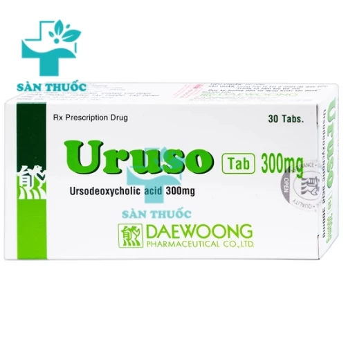 Uruso 300mg - Thuốc điều trị các bệnh về gan mật hiệu quả